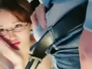 الجوارب الصينية وقحة تستمتع بالجنس